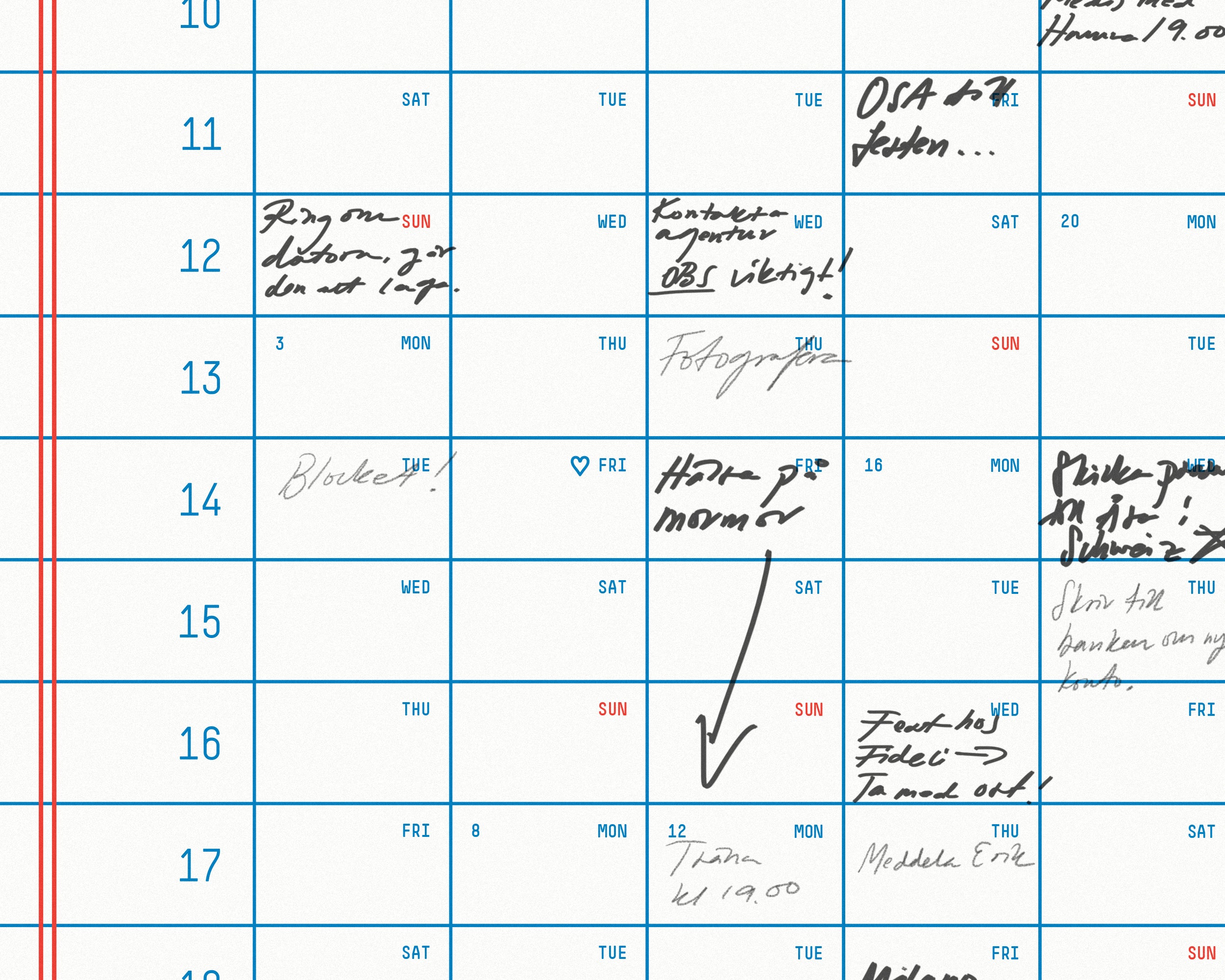 Classic Wall Calendars 2026 + 2027 – Bundle Deal (50x70cm)