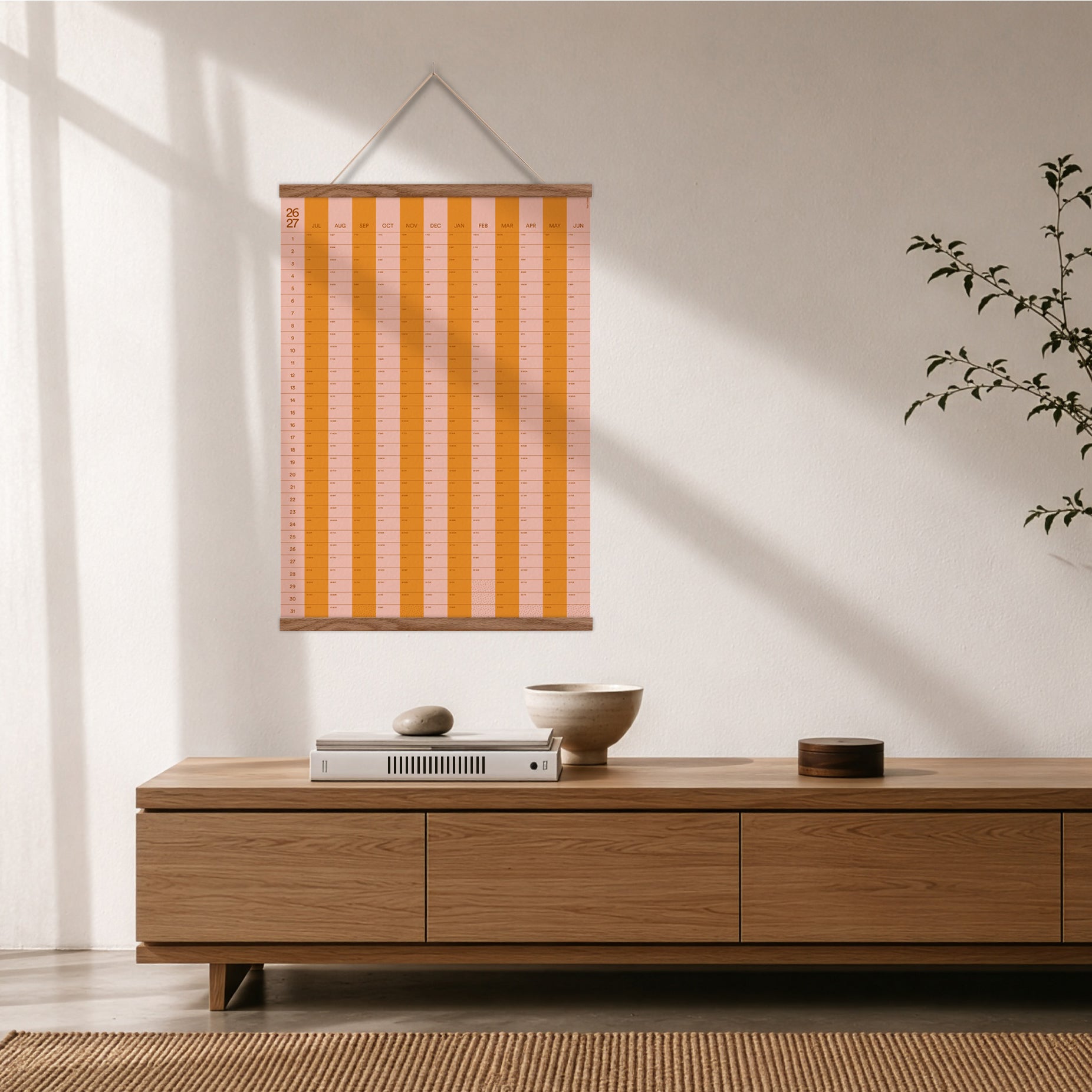 2026-2027 Stripe Academic 50x70cm