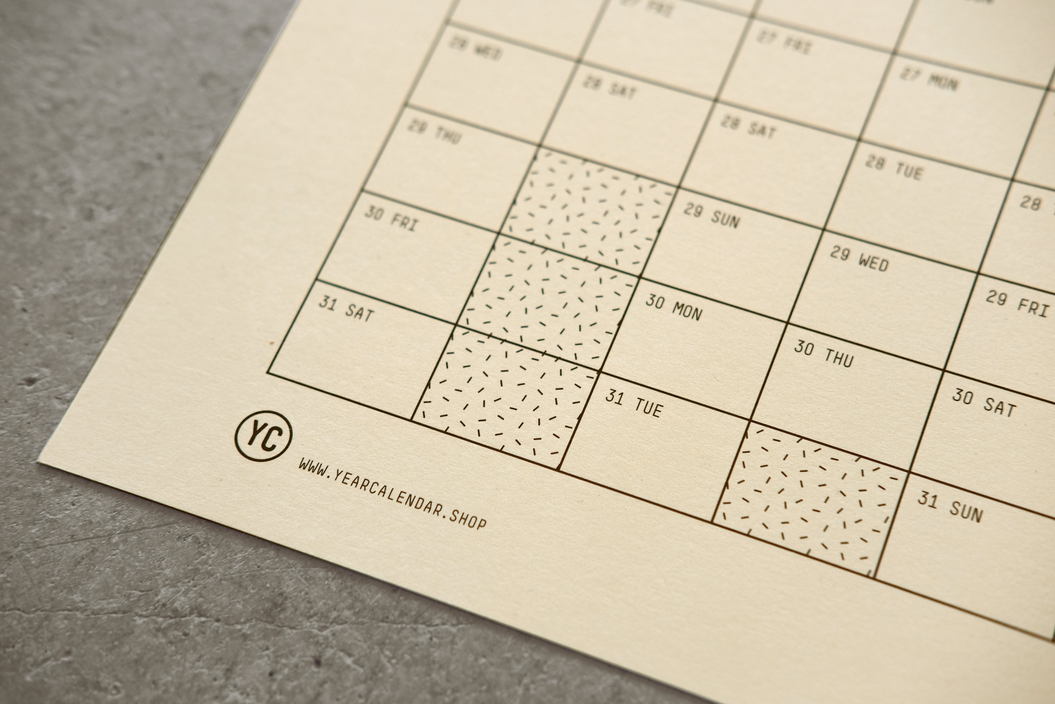 2026-2028, 3Year Calendar 90x62cm