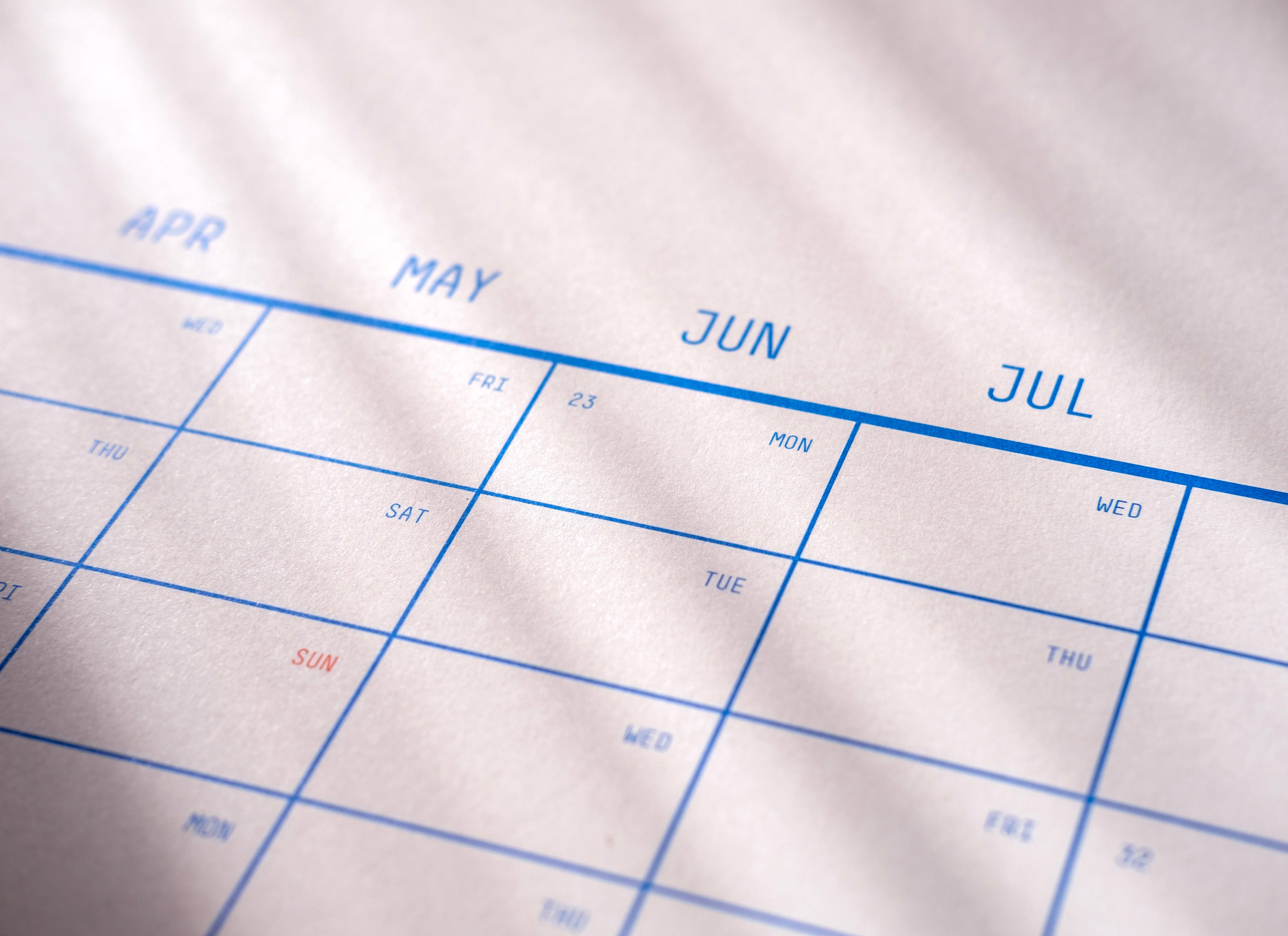 2026 Classic Calendar 70x100cm