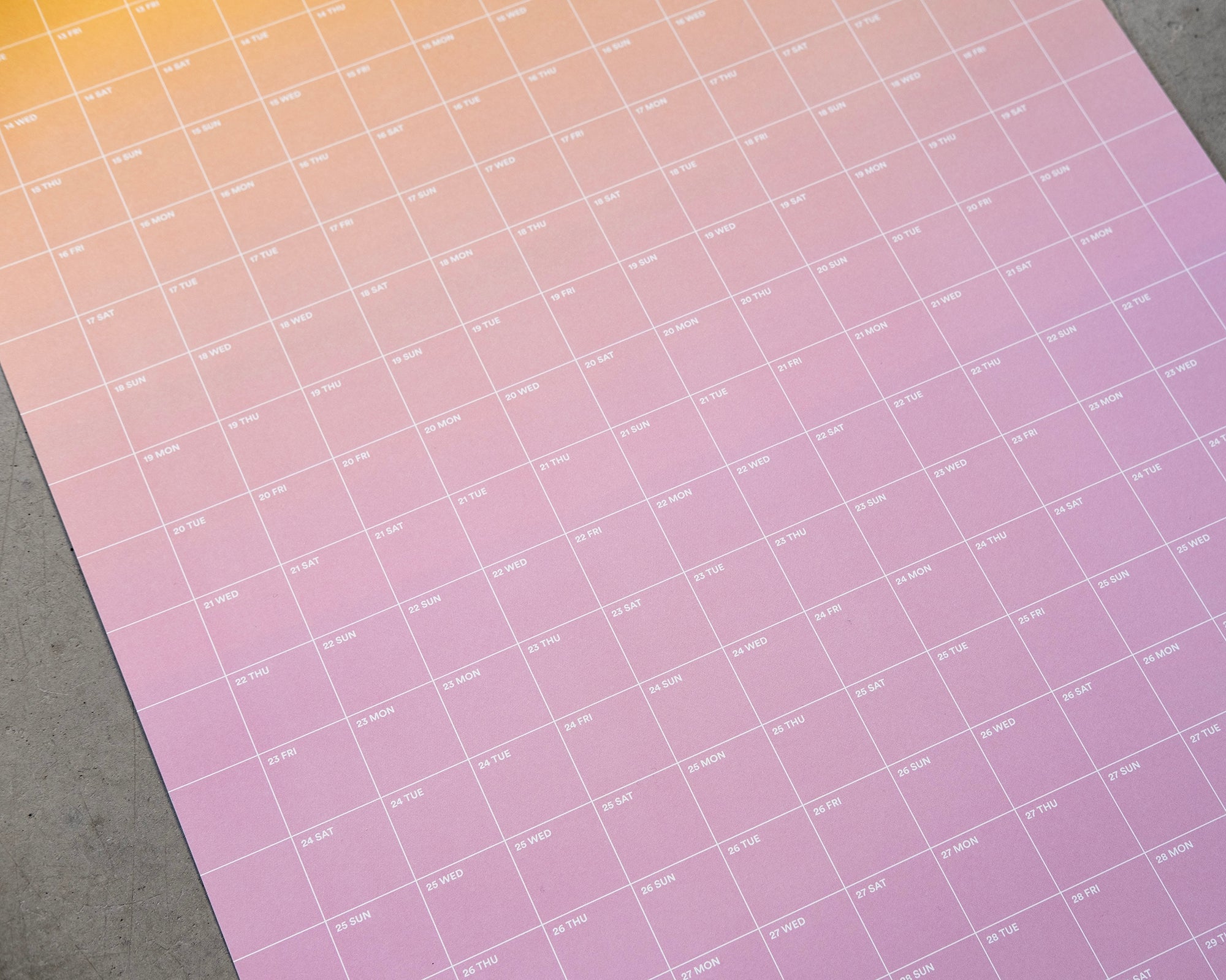 2026 Gradient 40x100cm