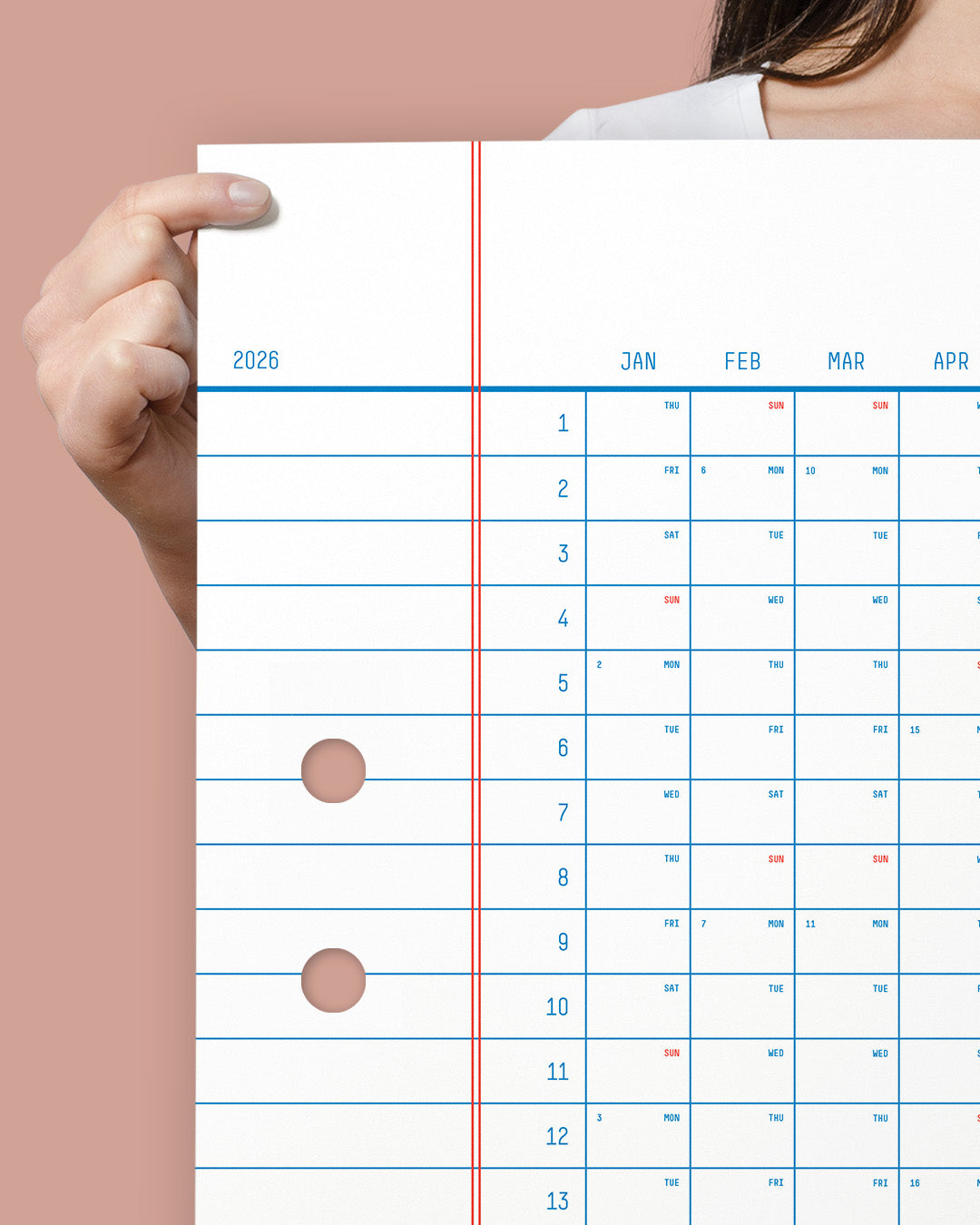 Classic Wall Calendars 2025 + 2026 – Bundle Deal (50x70cm)