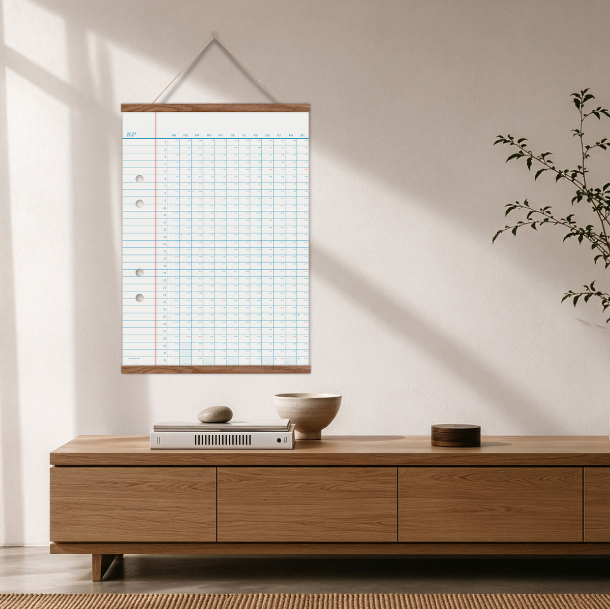 2027 Classic Calendar 70x100cm
