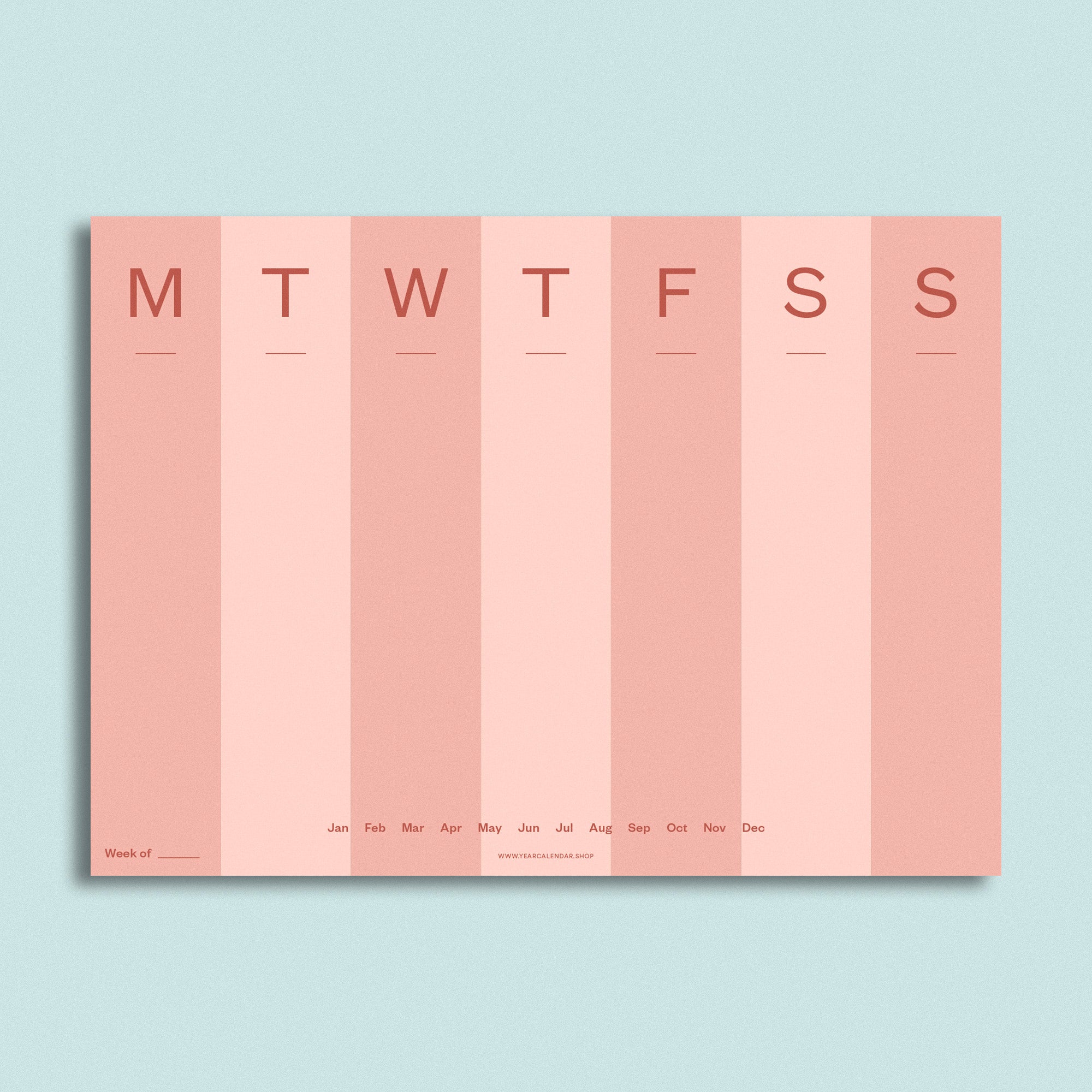 A4 Weekly Planner Pad