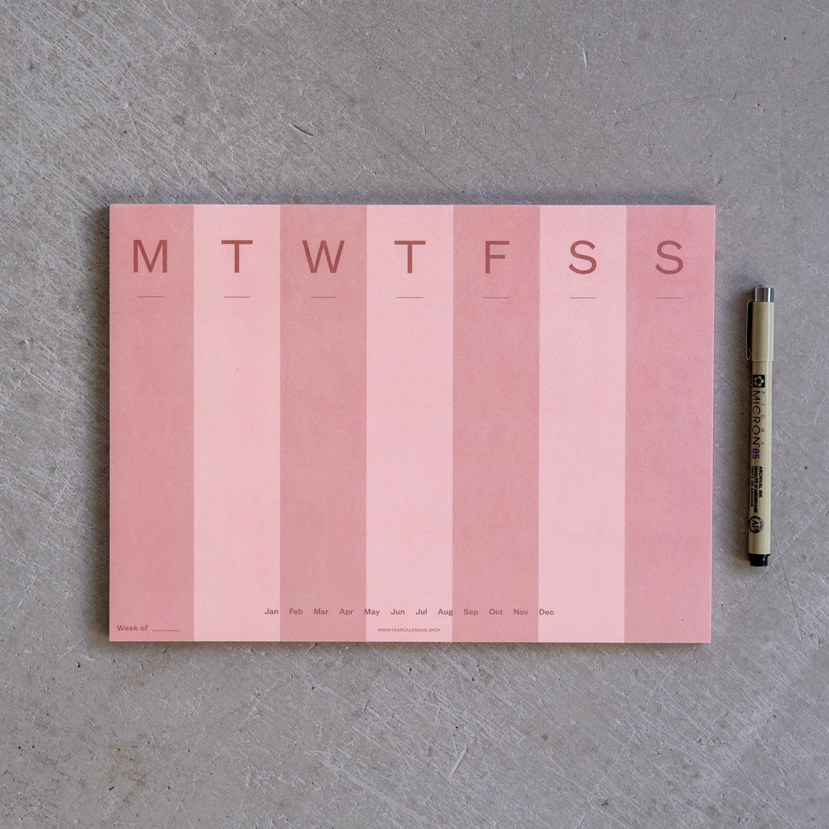 A4 Weekly Planner Pad