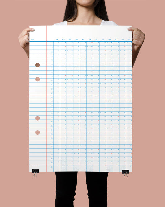 2025 Classic Calendar 50x70cm