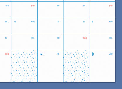2026 Classic Calendar 70x100cm