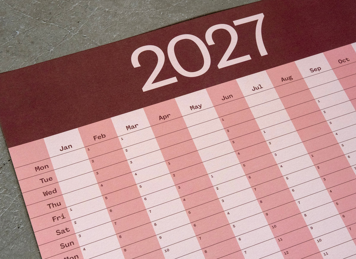 2027 Weekday-aligned calendar