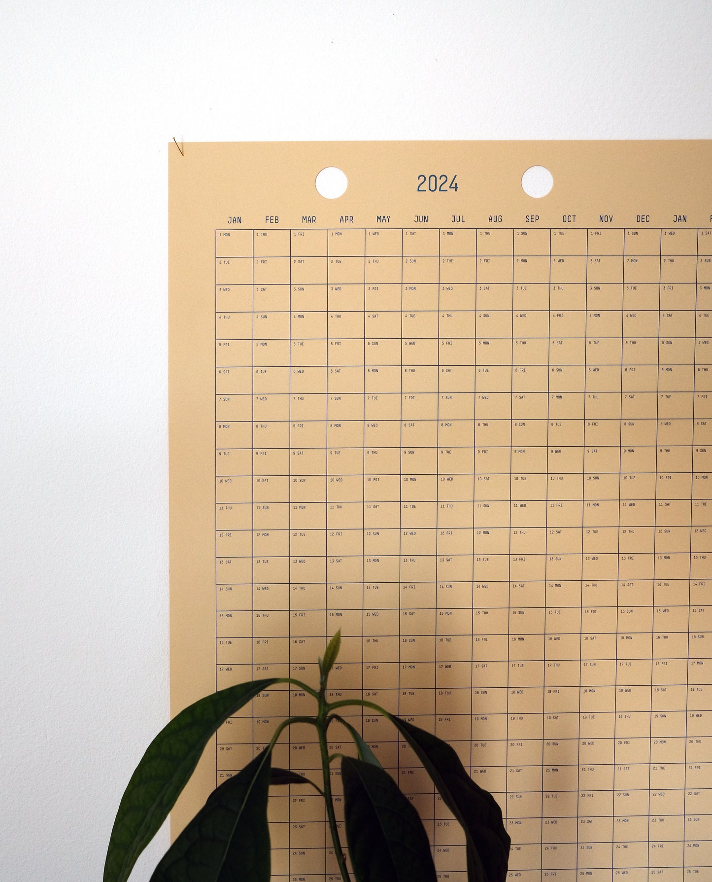 2024-2026, 3Year Calendar 90x62cm