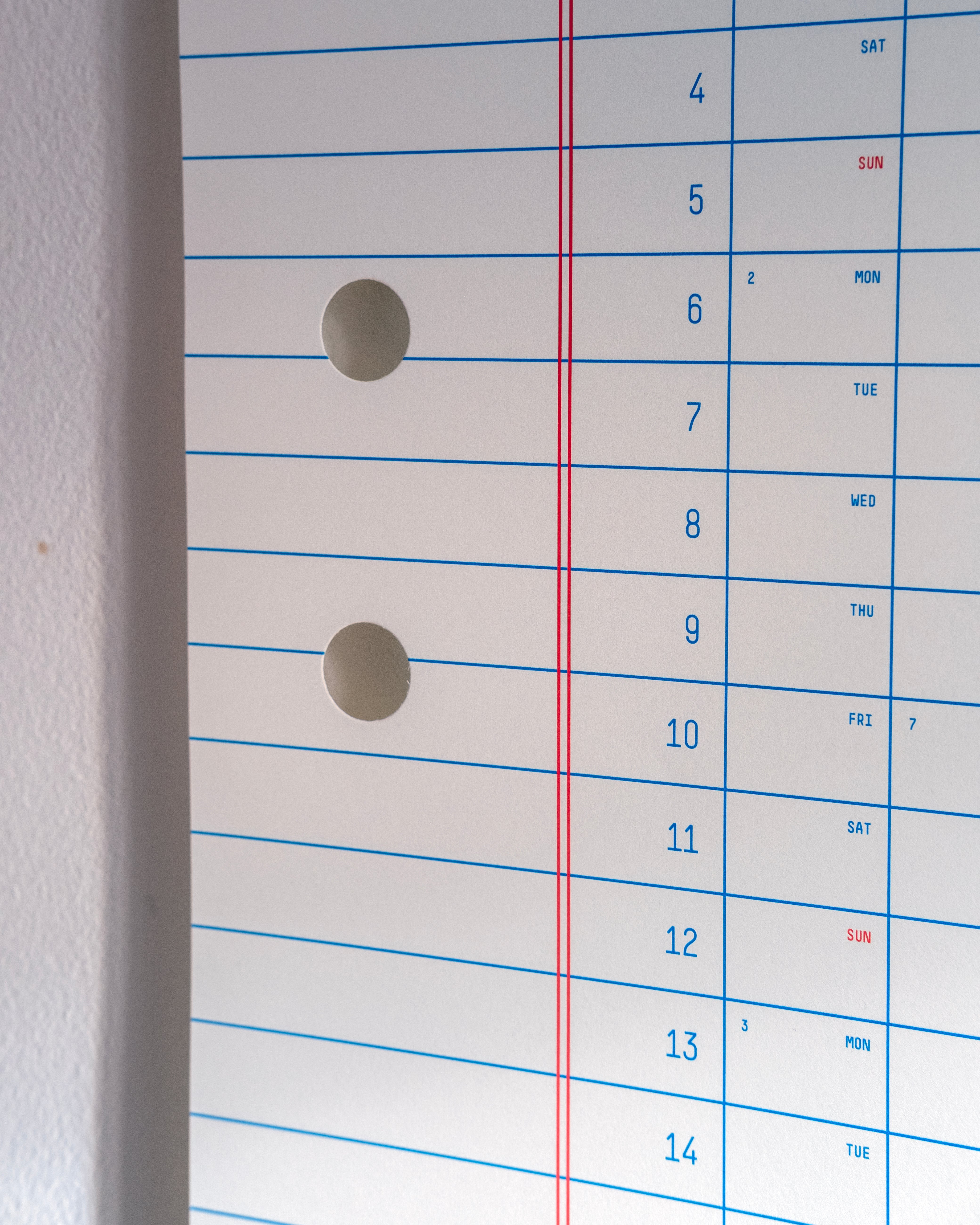 2026 Classic Calendar 50x70cm