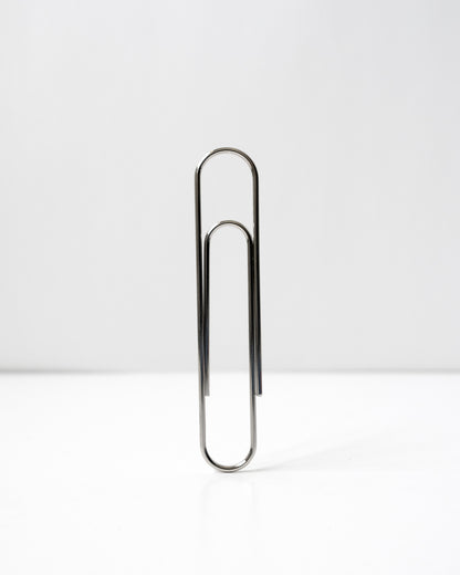 Giant Metal Clip Silver