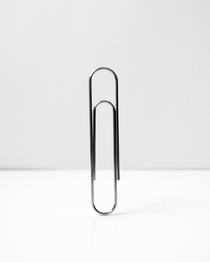 Giant Metal Clip Silver