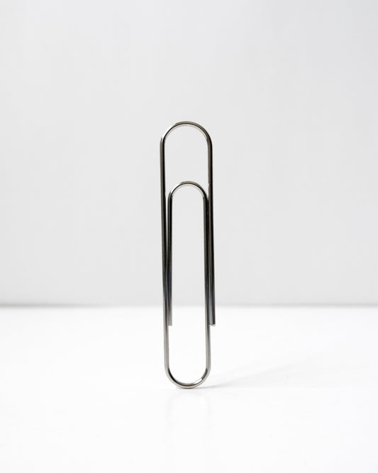 Giant Metal Clip Silver