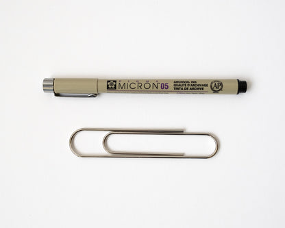Giant Metal Clip Silver