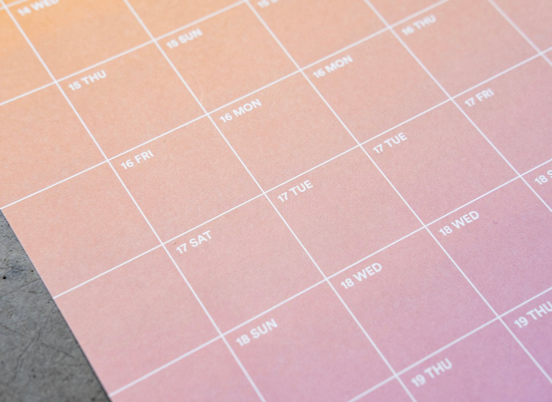 2026 Gradient 40x100cm