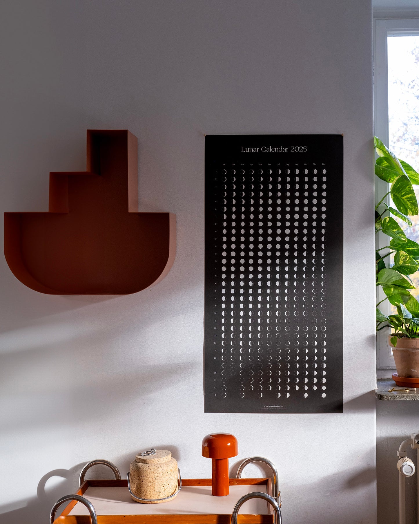 2025 Lunar Calendar 50x100cm