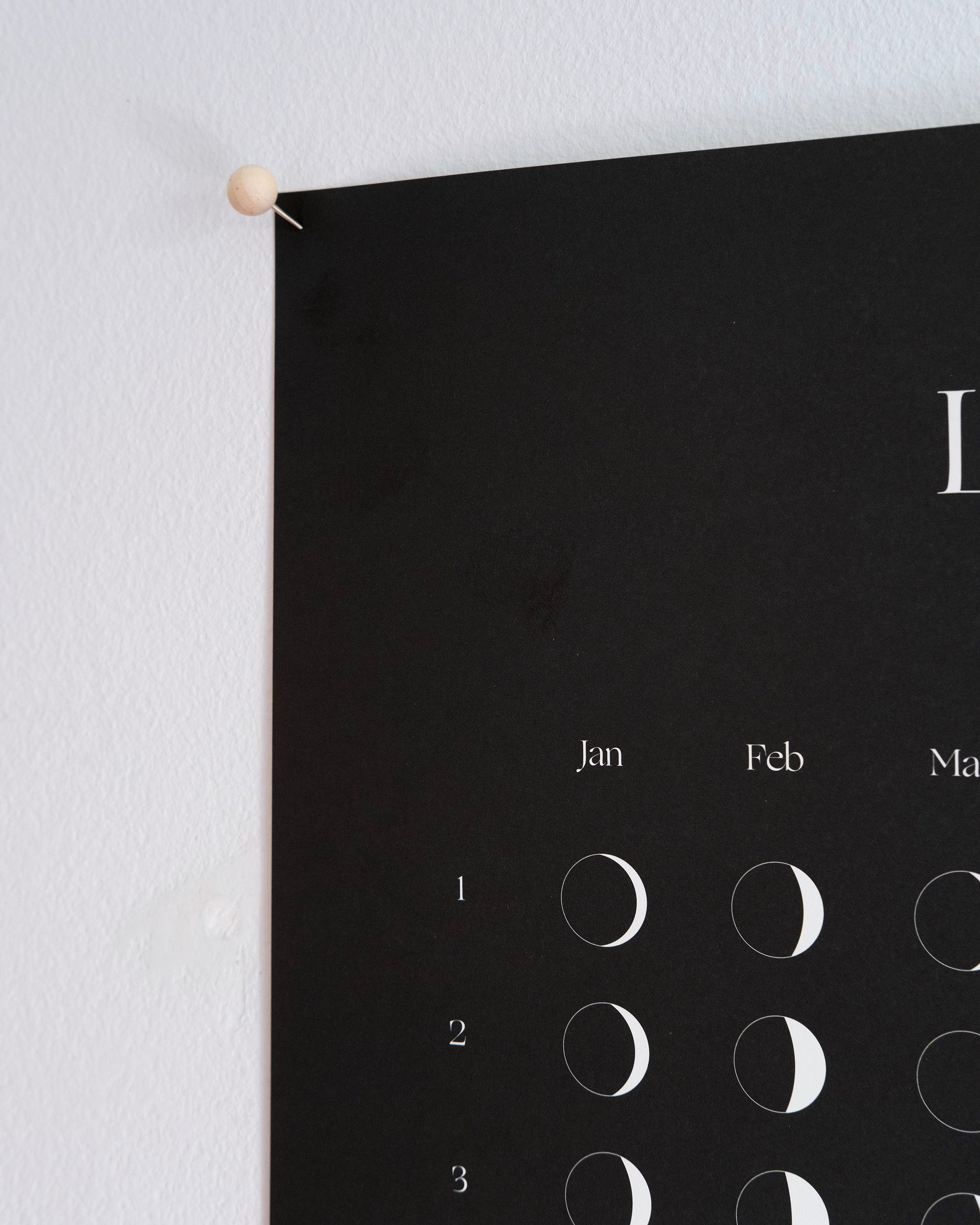 2025 Lunar Calendar 50x100cm