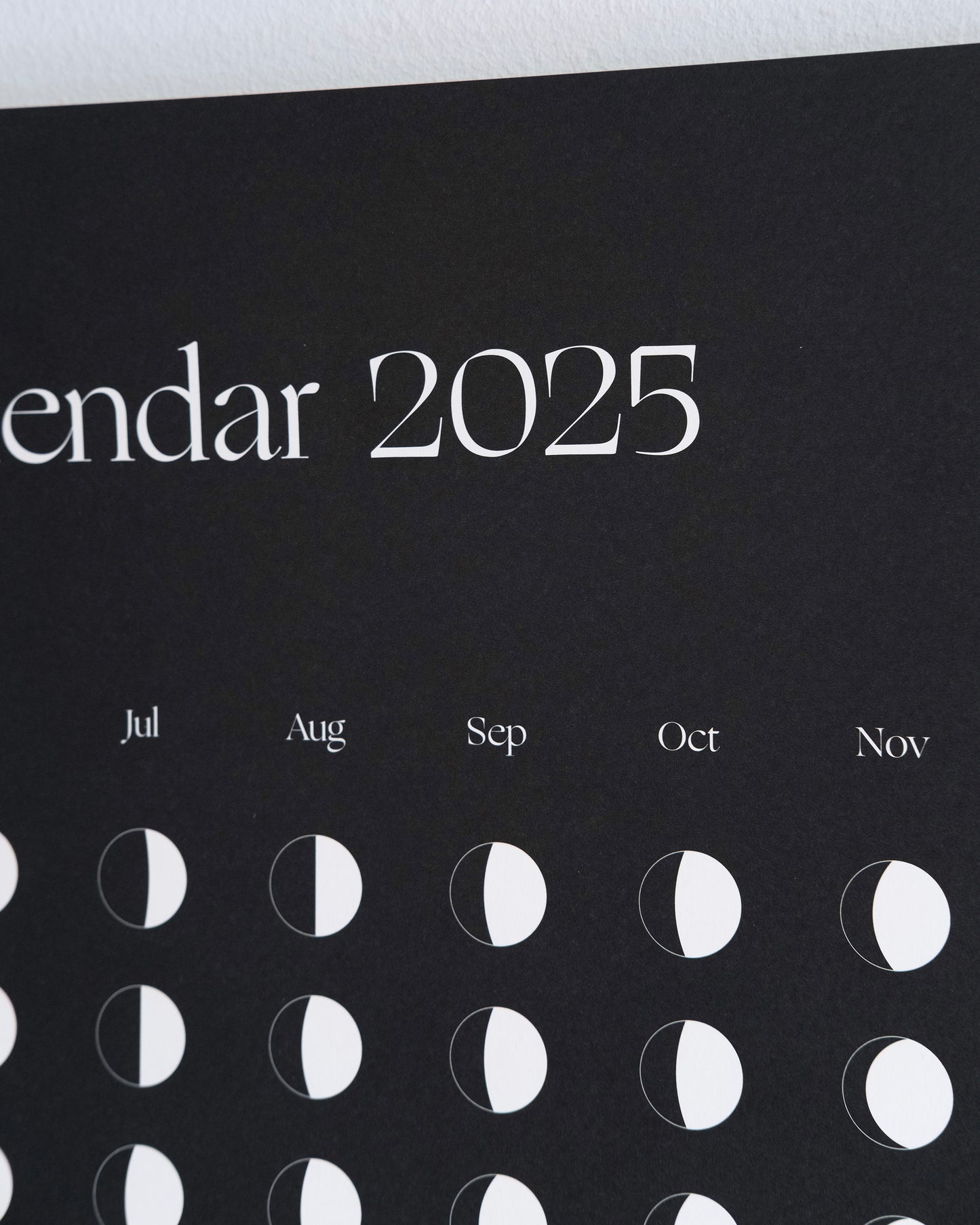2025 Lunar Calendar 50x100cm