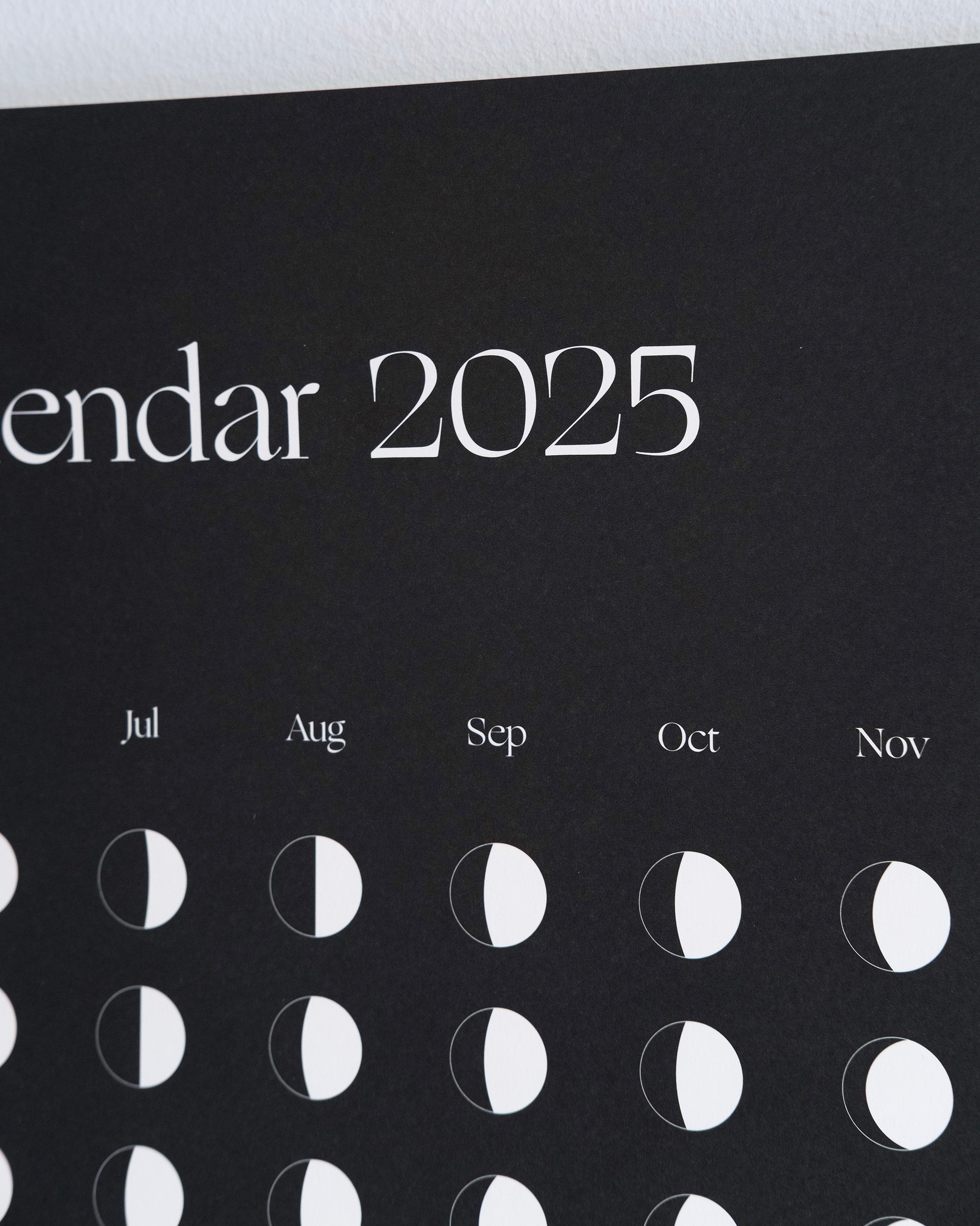 2025 Lunar Calendar 50x100cm