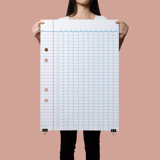 2026 Classic Calendar 50x70cm