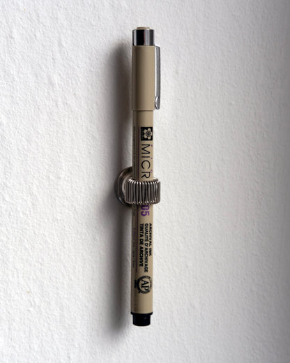 Adhasive Penholder Silver