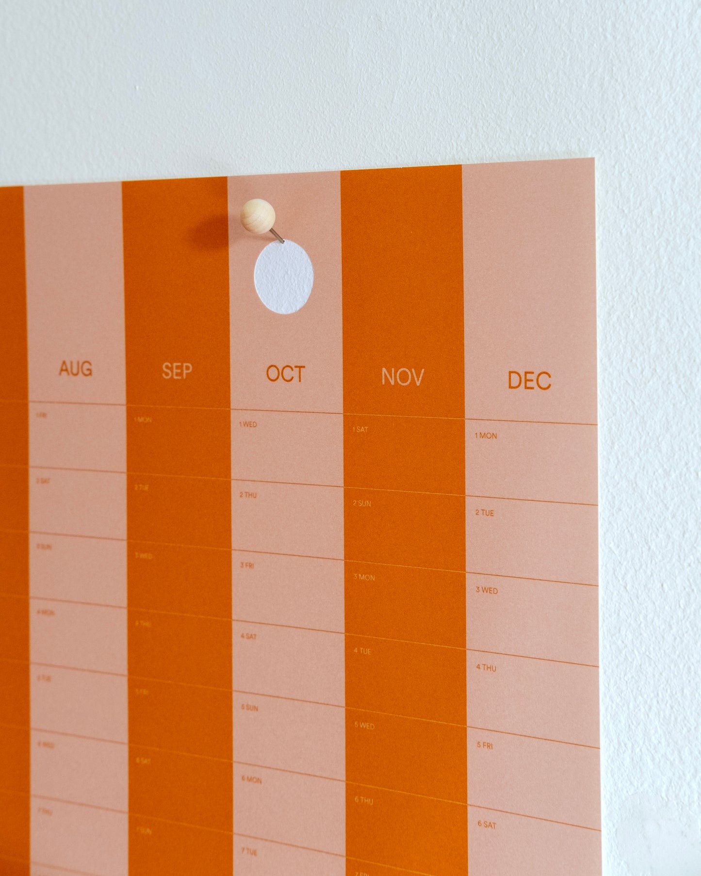 2025 Stripe Calendar 50x70cm