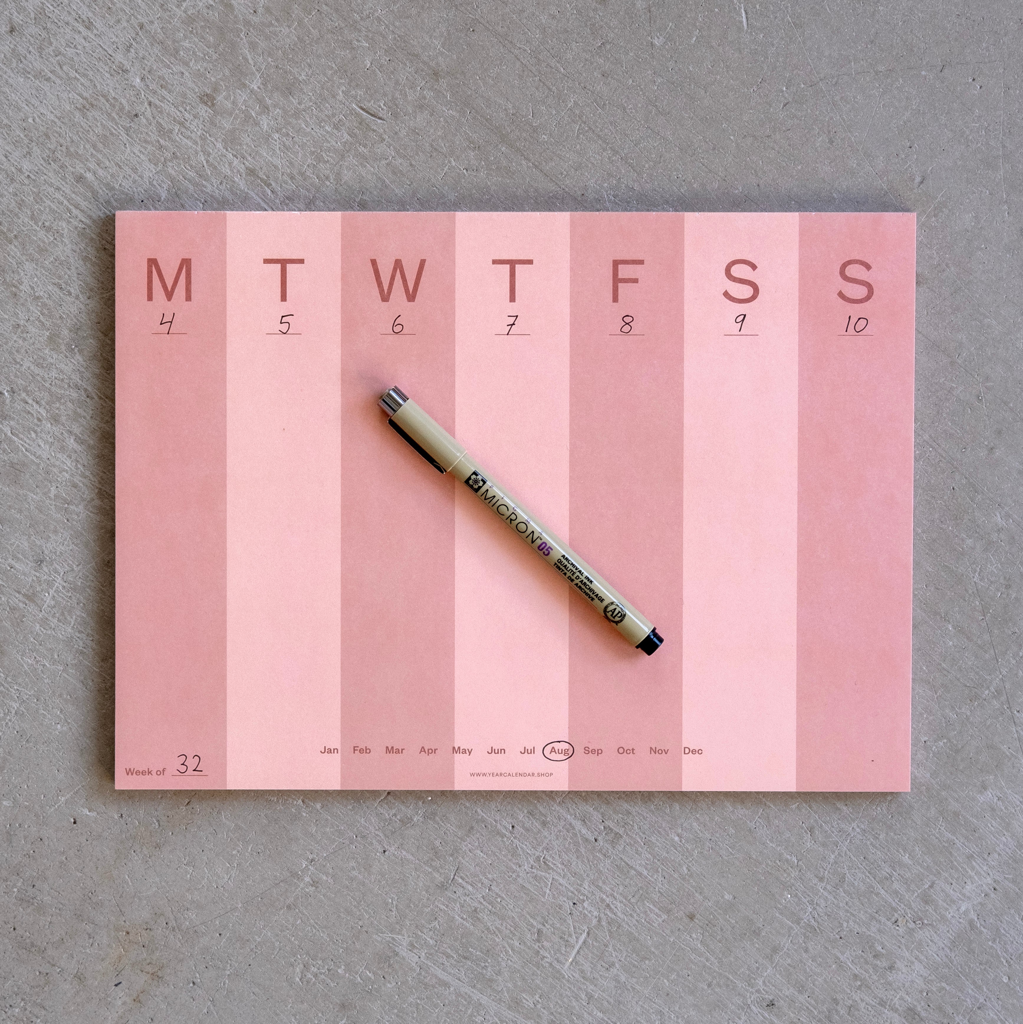 A4 Weekly Planner Pad