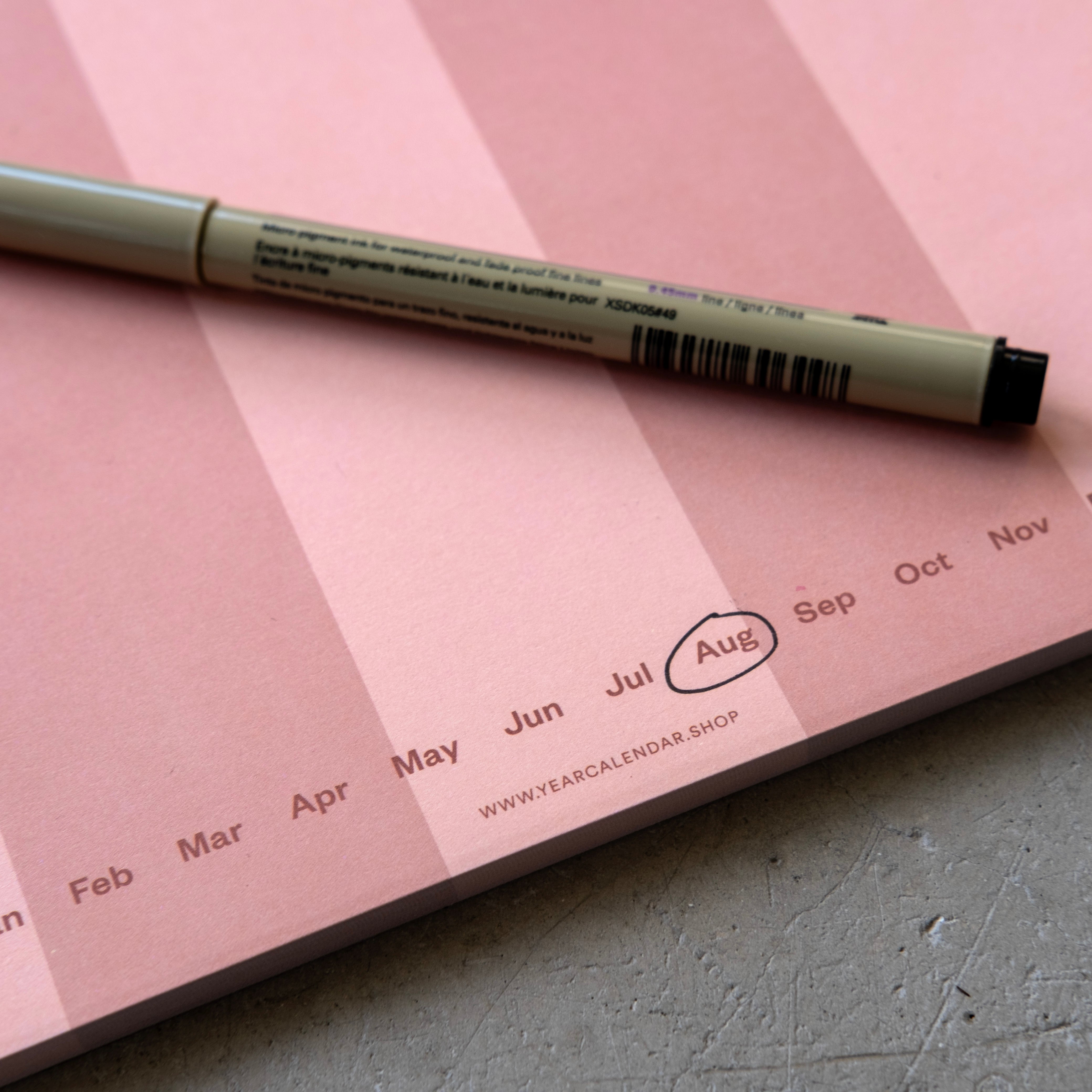 A4 Weekly Planner Pad