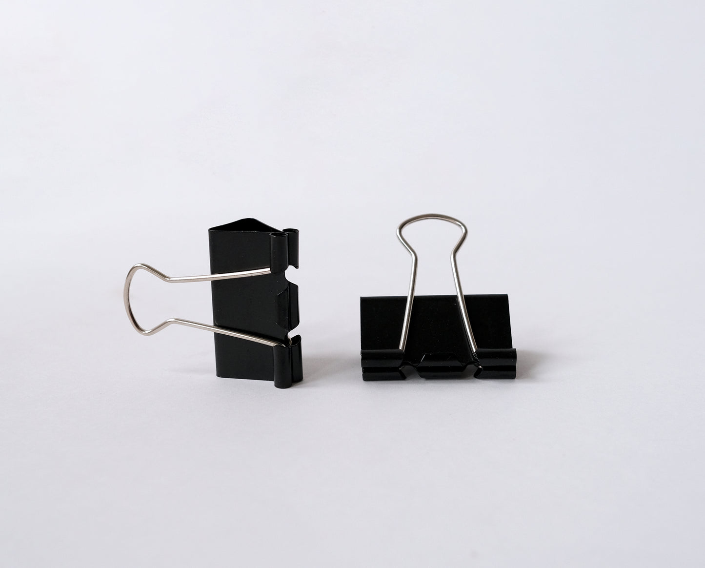 Black Small Metal Paper Clips x2