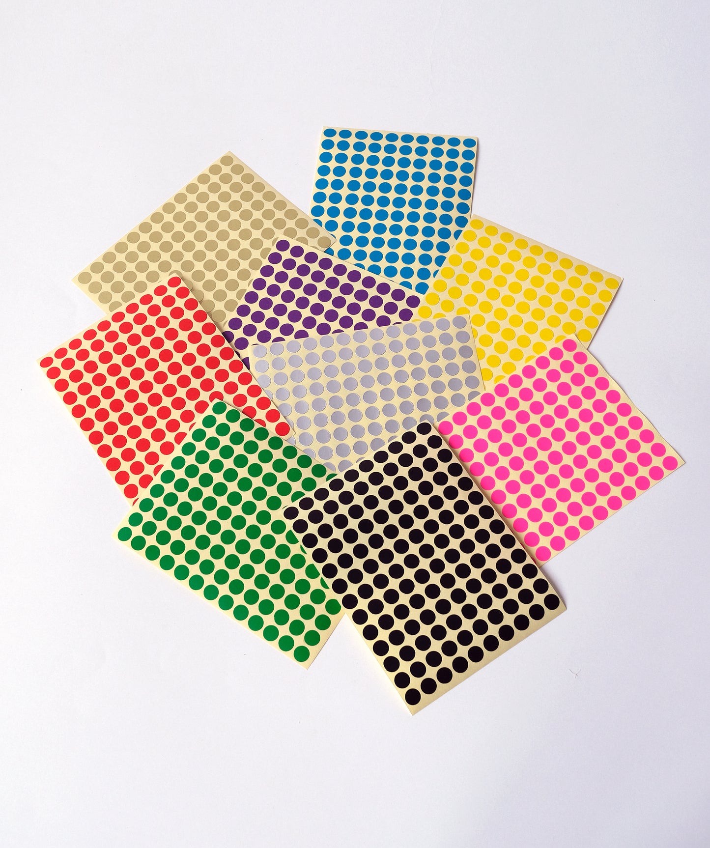 Round Stickers Ø10mm (for 70x100cm calendar)